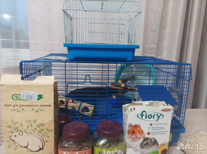 Клетка для сирийского хомяка