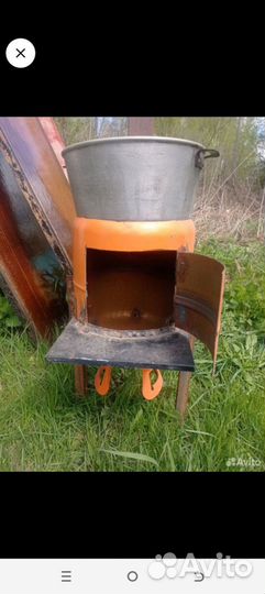 Казан с печкой