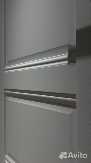 Двери межкомнатные светло серые