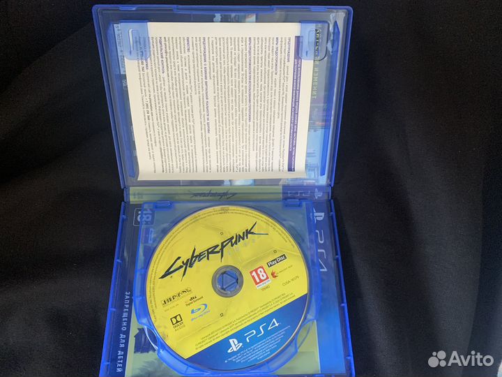 Cyberpunk 2077 ps4 диск