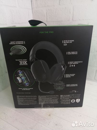 Беспроводная гарнитура razer Blackshark v2 pro