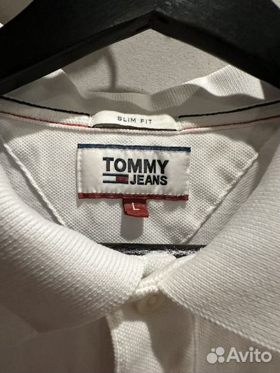 Поло мужское tommy hilfiger