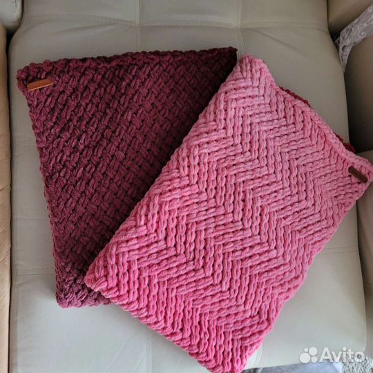 Плед детский вязаный ручная работа