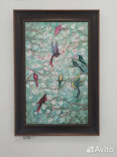 Интерьерная картина маслом на холсте