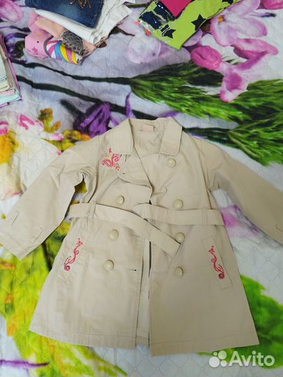 Плащ для девочки 98