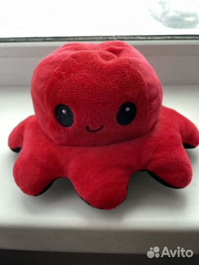Мягкая игрушка осьминог перевертыш