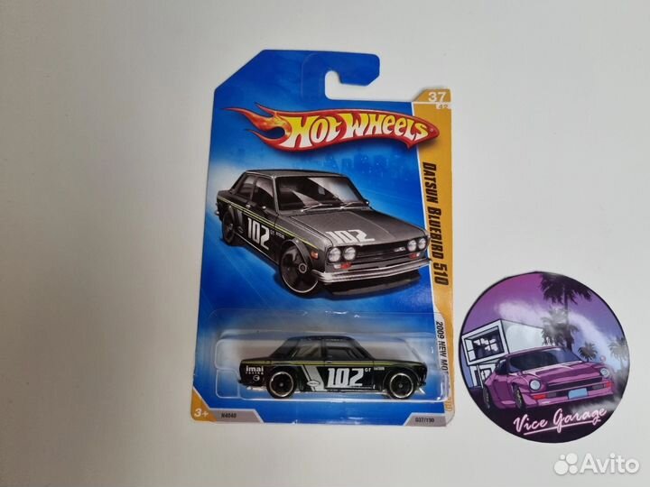 Hot Wheels 2009 New Models Datsun Bluebird 510