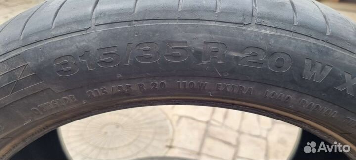 Continental ContiSportContact 5 315/35 R20 W
