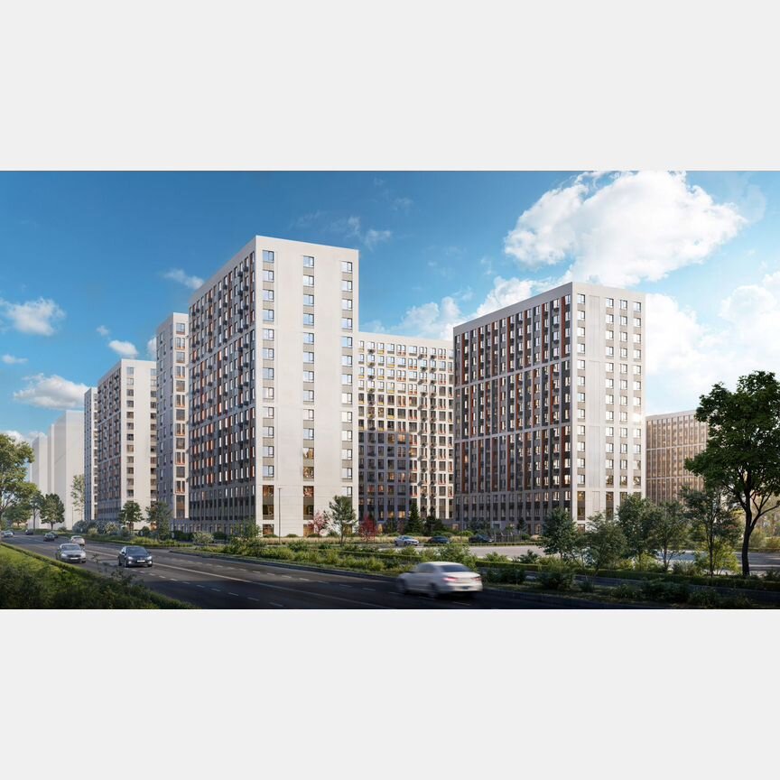 1-к. квартира, 36,1 м², 10/15 эт.