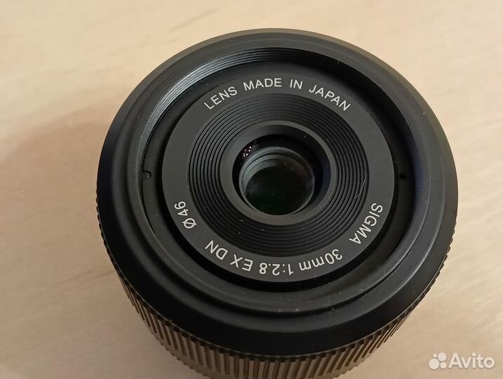 Объектив Sigma EX DN 30 mm f2.8 micro 4/3