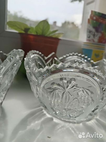 Хрустальная ваза