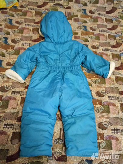 Зимний комбинезон для девочки, размер 80