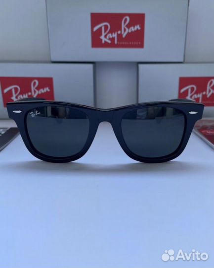 Очки ray ban wayfarer стекло