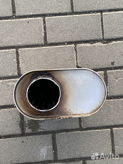 Резонатор 76 мм прямоточный