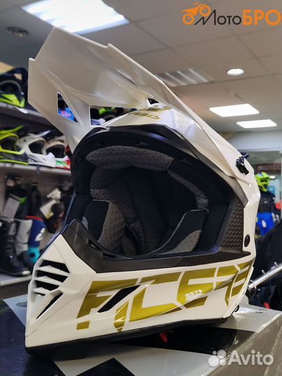 Кроссовый шлем Acerbis X-Track 22.06 белый