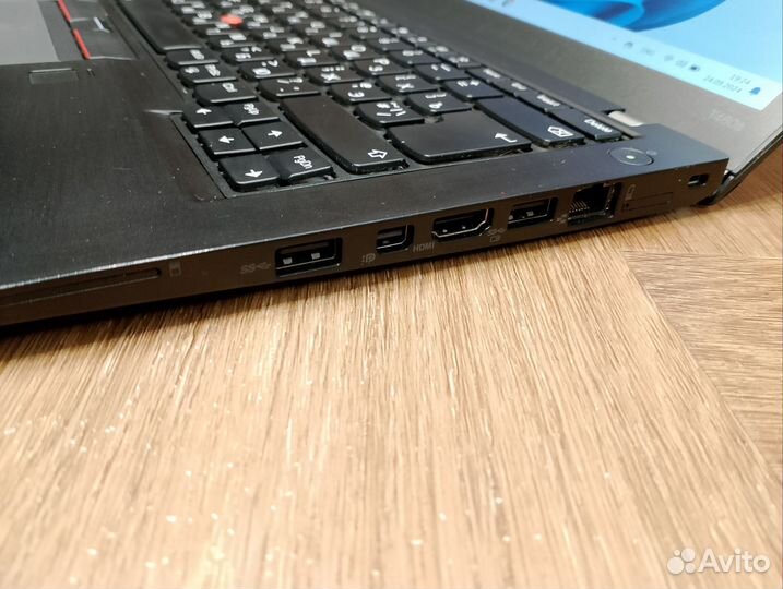 Тонкий Lenovo Thinkpad T460S i5/8gb/SSD256/FHD