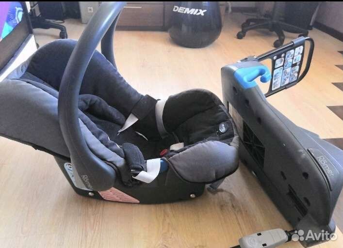 Автокресло-люлька Britax Romer (0-13 кг) + база