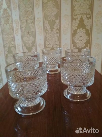 Хрустальные бокалы СССР
