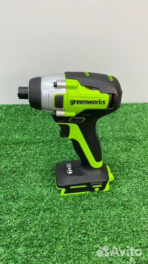 Винтоверт-гайковерт Greenworks 24V GD24ID3 арт 380