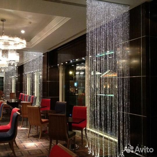 Световые занавесы оптоволоконные перегородки