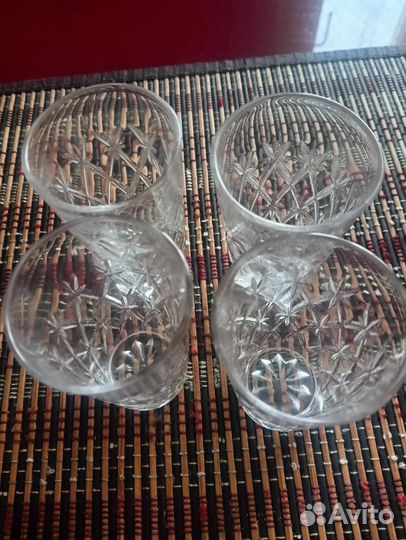 Стопки хрустальные СССР