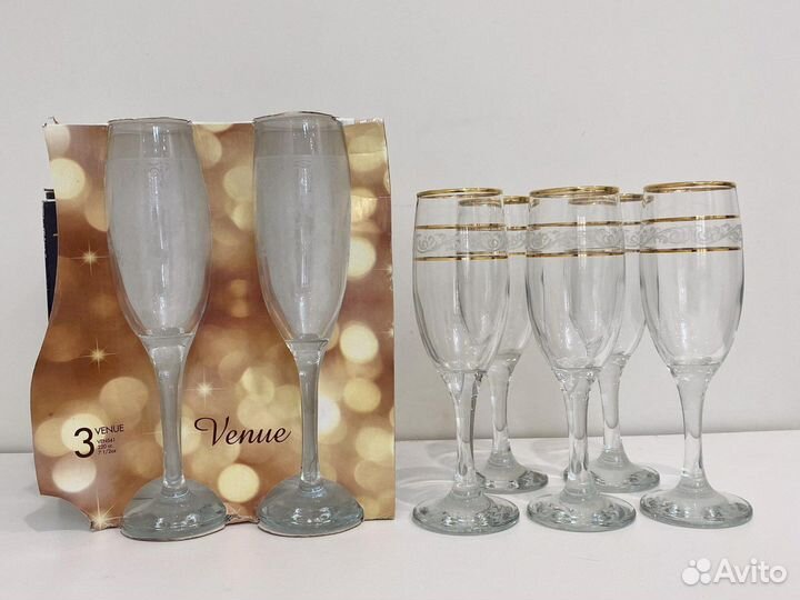 Бокалы для шампанского