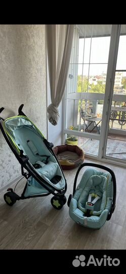 Автолюлька maxi cosi и Quinny Zapp Xtra 2