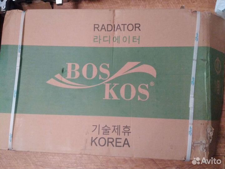 Радиатор охлаждения Лачетти Джентра. М/Т. А/Т