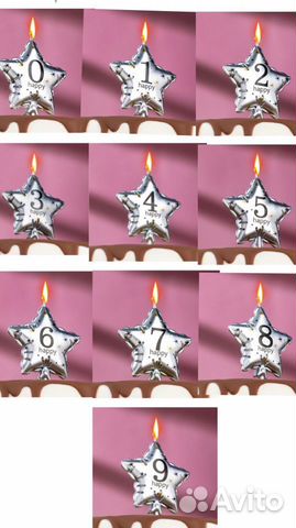 Свечи для торта
