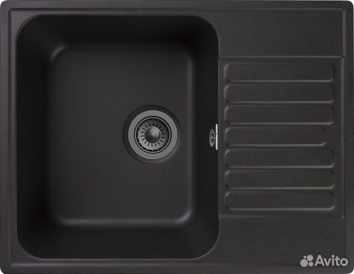 Мойка кухонная GranFest Quarz Z13 черный