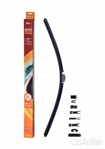 Щетка стеклоочистителя бескаркасная pro 600мм (24