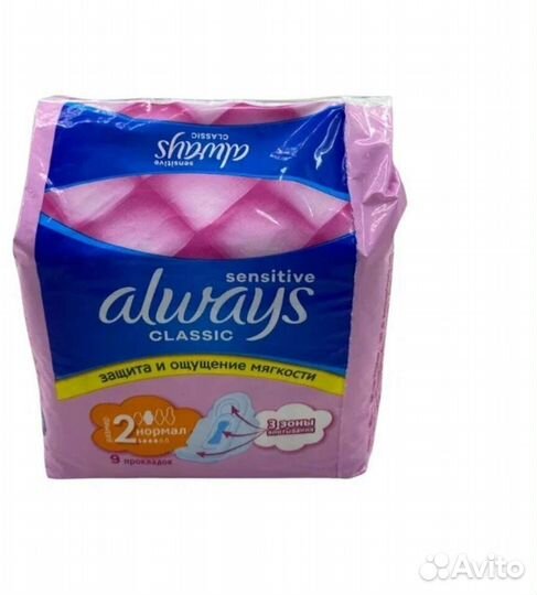 Прокладки always 4 капли коробка