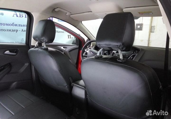 Авточехлы Автопилот экокожа чёрн. +чёрный