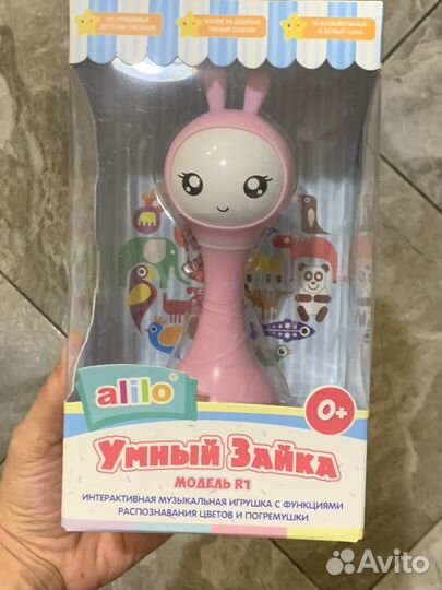 Новый заяц alilo алило музыкальная игрушка