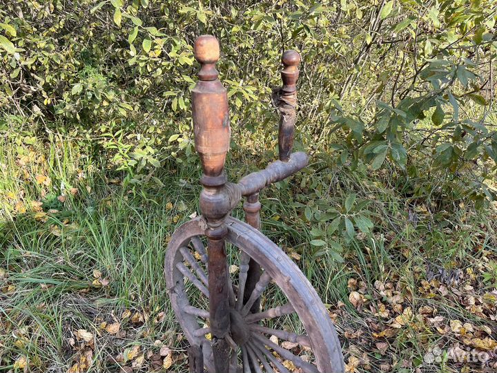 Прялка деревянная старинная