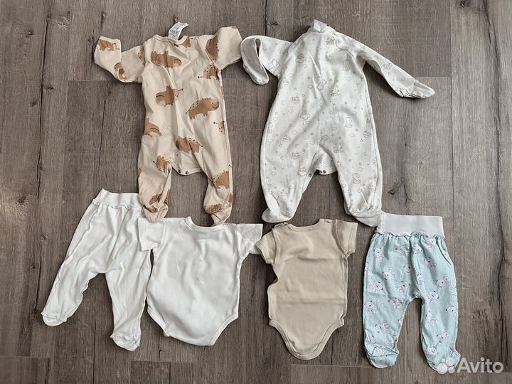 Вещи для новорожденных детей 56-62
