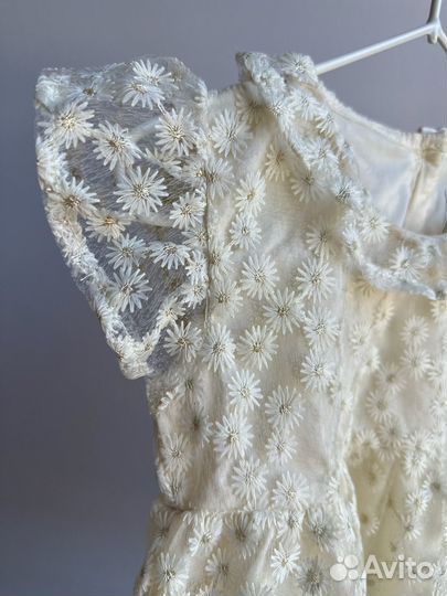 Платье для девочки нарядное 104 110 zara