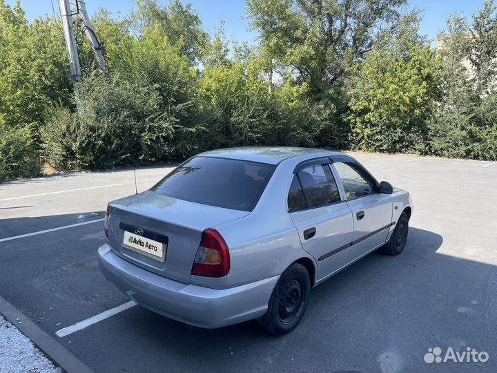 Hyundai Accent 1.5 МТ, 2005, 275 000 км