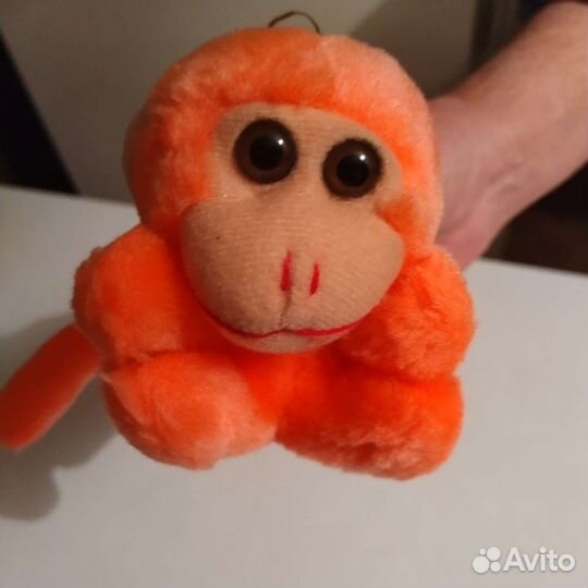 Мягкая игрушка обезьяна СССР новая подвес