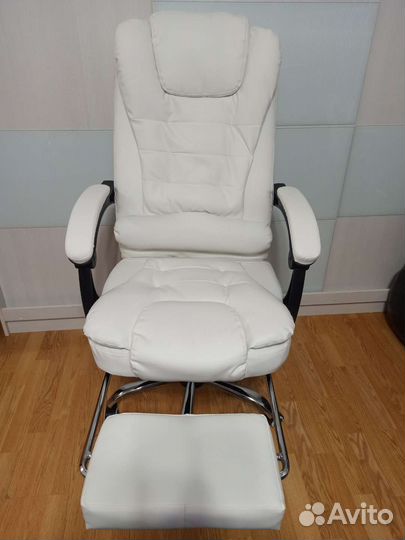 Компьютерное кресло белое бесплатная доставка