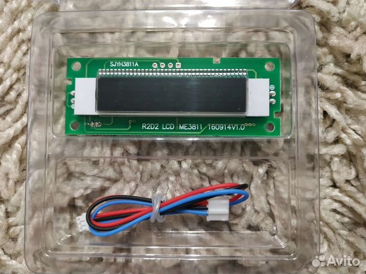 Однострочный символьный LCD дисплей