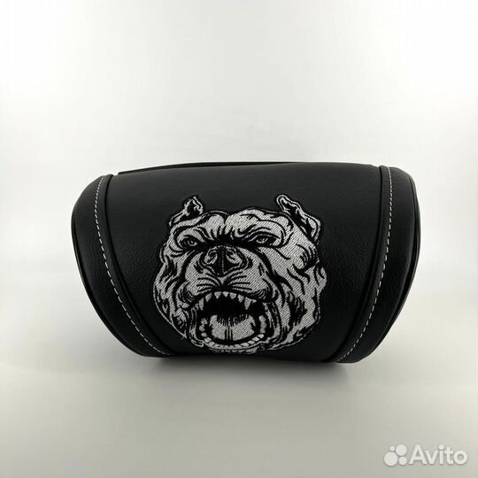 Автомобильная подушка на подголовник pitbull