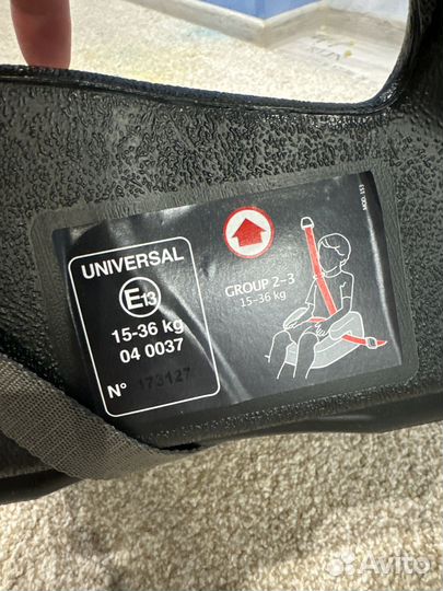 Детское автокресло бустер 15 до 36 кг