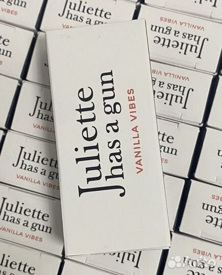 Juliette has a gun vanilla vibes оригинал пробники