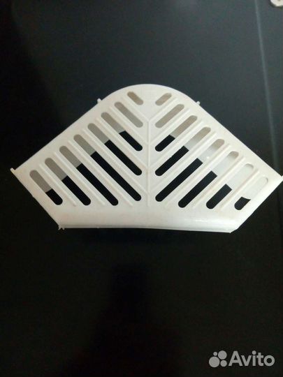 Полка настенная навесная белая