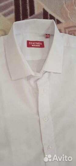 Рубашка для мальчика 14-15 лет с коротким рукавом