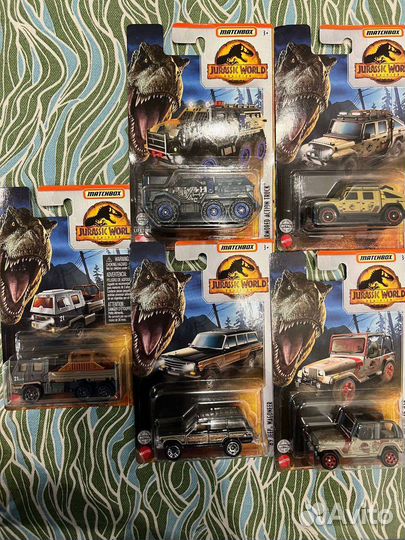Модели Jada 1:32/Matchbox Jurassic world