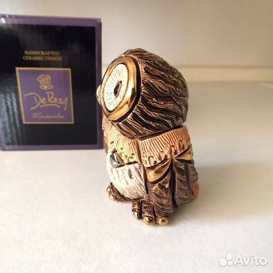 Статуэтка De Rosa Восточная сова малая. Уругвай