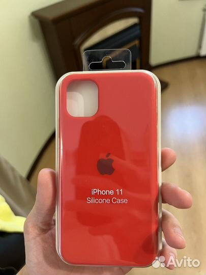 Оригинальный чехол apple silicon case iPhone 11