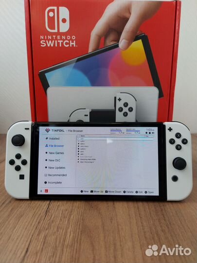Новый прошитый Nintendo Switch Oled Любые игры